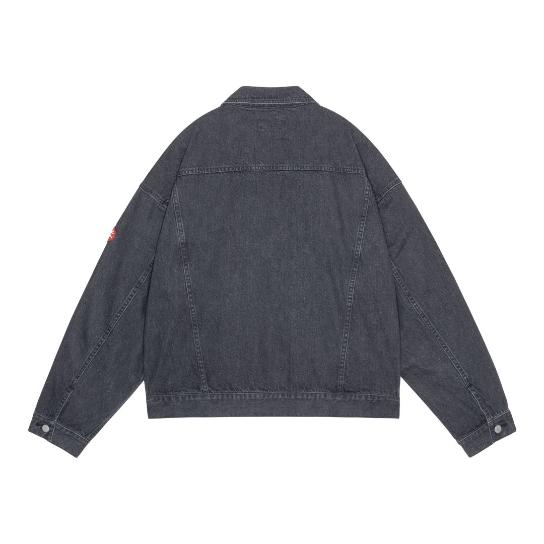 Black NEP Denim Trucker Jacket