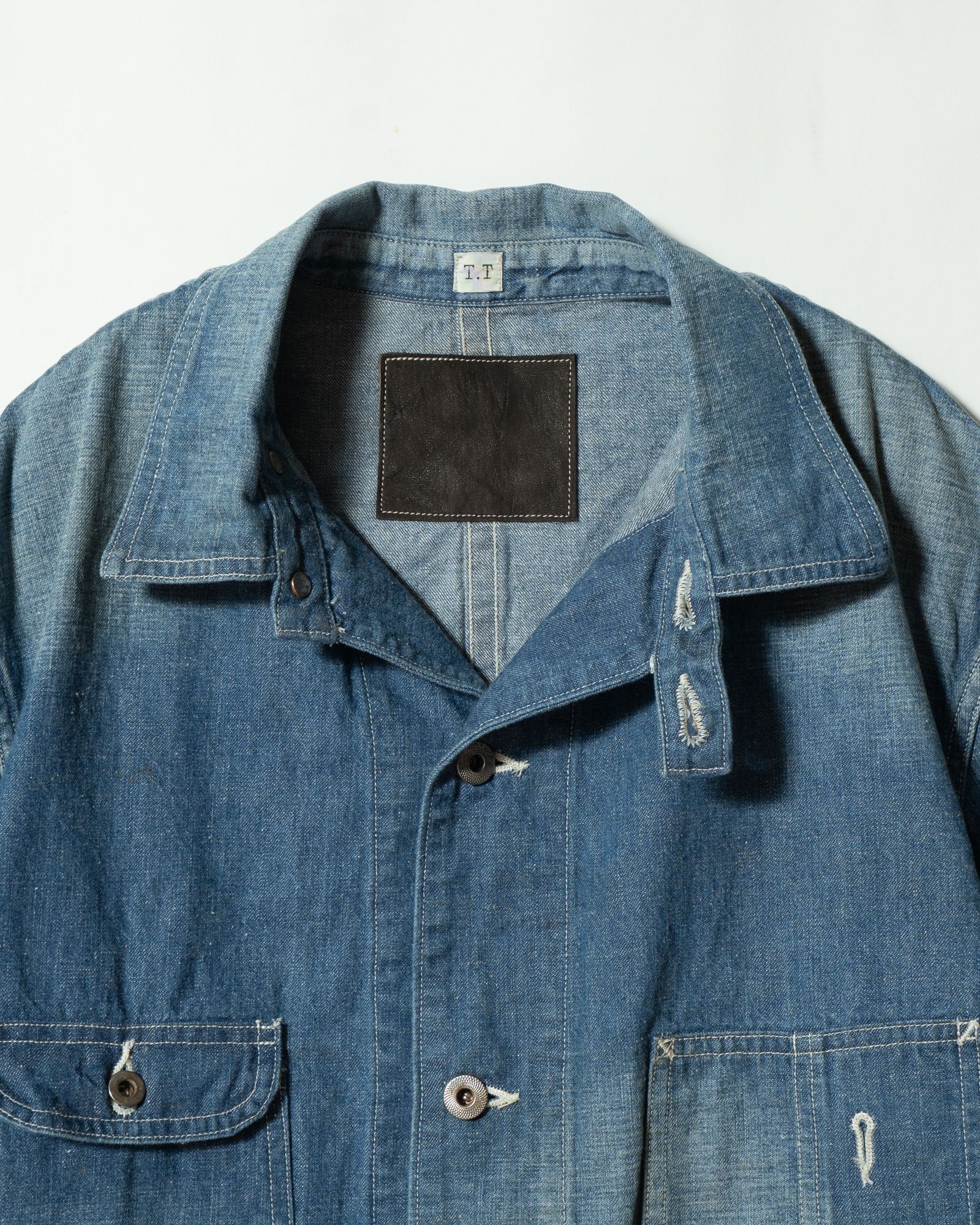 Lot.716 Damaged Coverall Jacket With Chinstrap - TAIGA TAKAHASHI