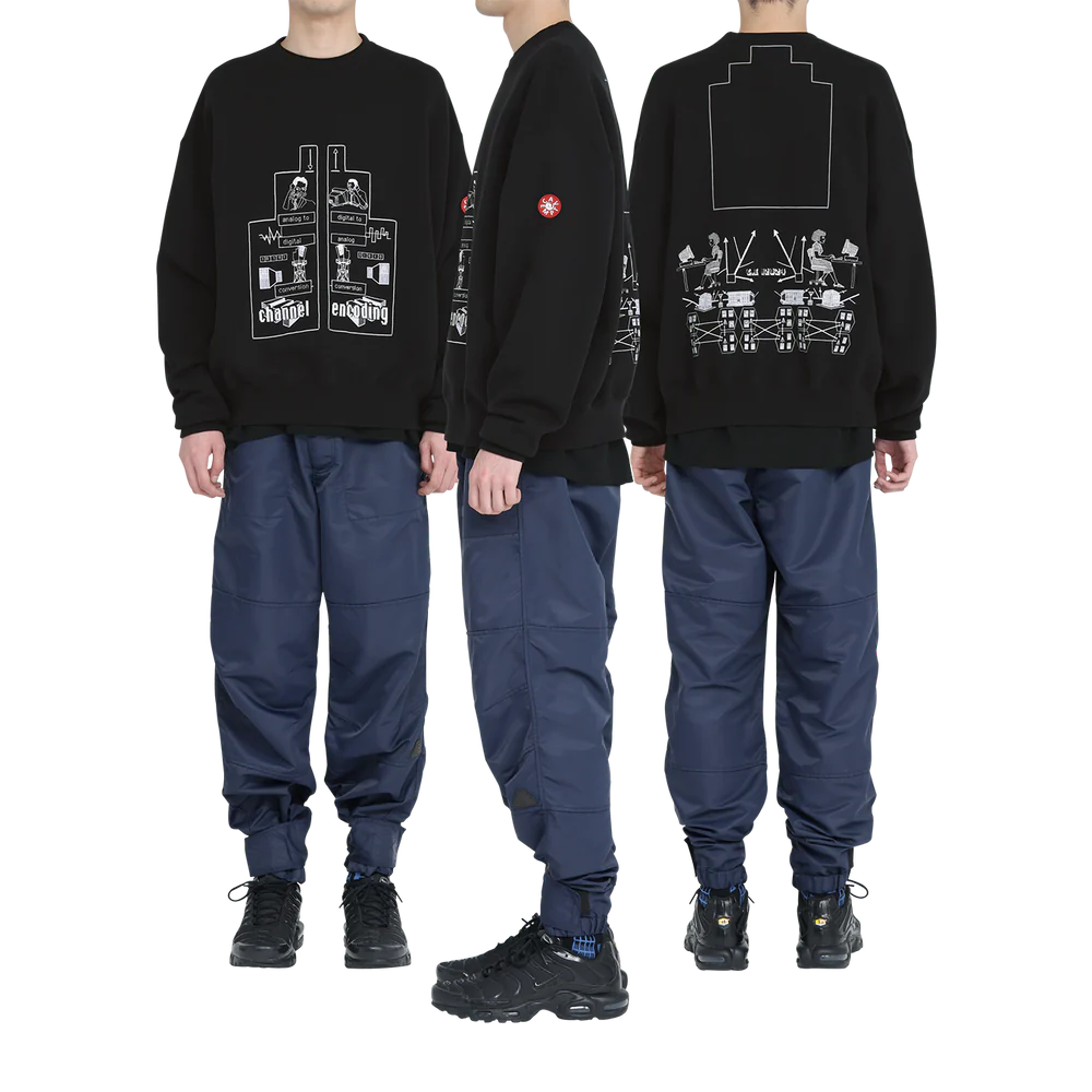 C.E - Channel Encoding Crew Neck | ALTERFATE C.E - Channel Encoding Crew Neck | ALTERFATE