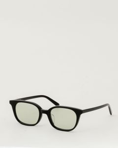 Evan 01(d). Shiny Black (Lt.Green)