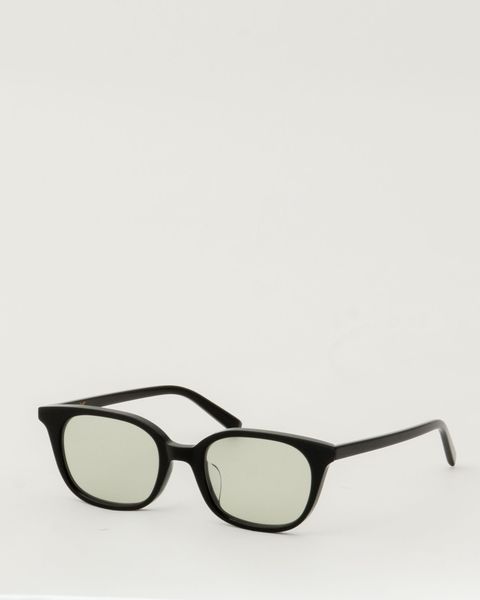Evan 01(d). Shiny Black (Lt.Green)