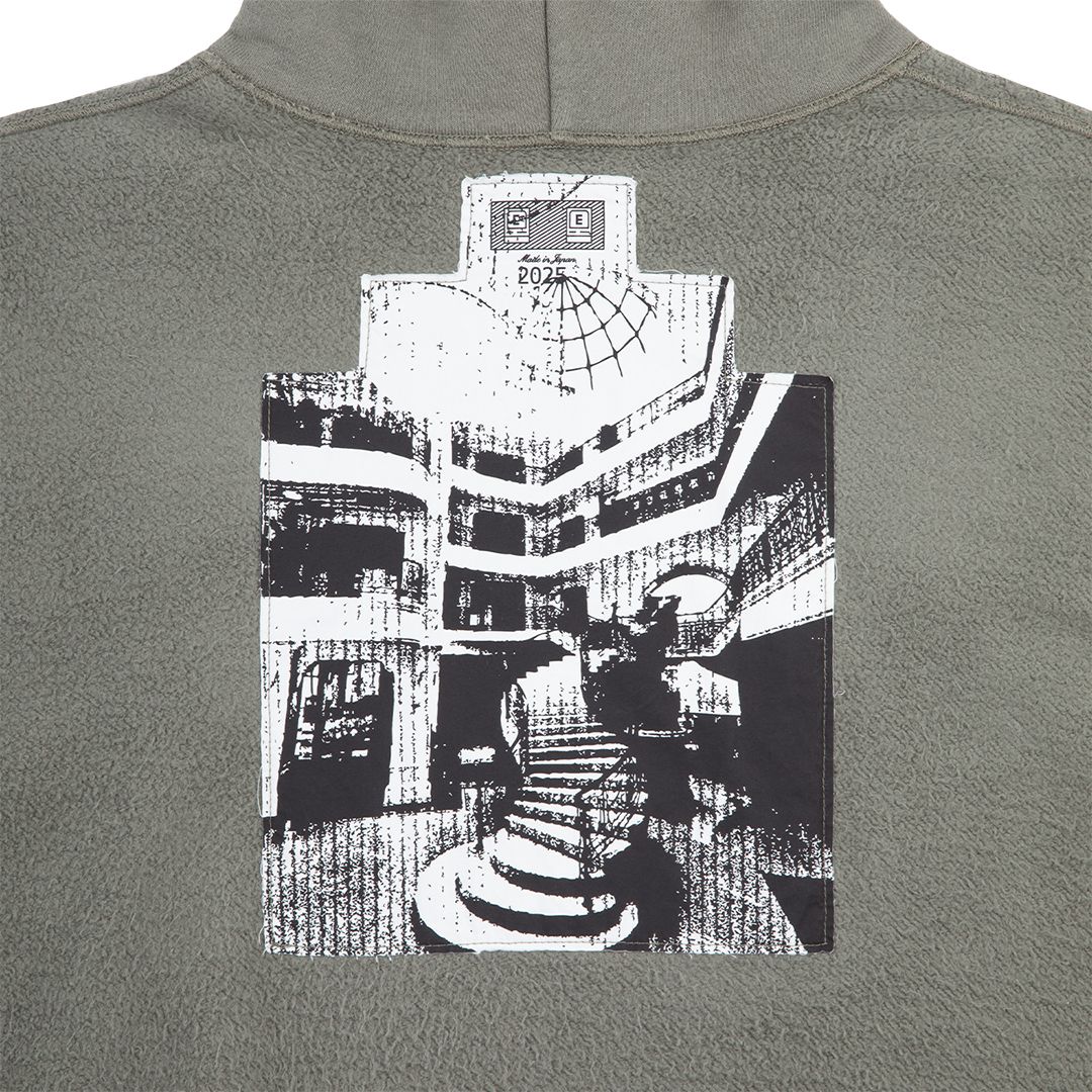 【ラスト1点（L）】Solid Loose Hoody Green