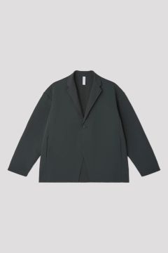 【ラスト1点 3（M）】Milan Rib Boxy Tailored Jacket - Smokey Black