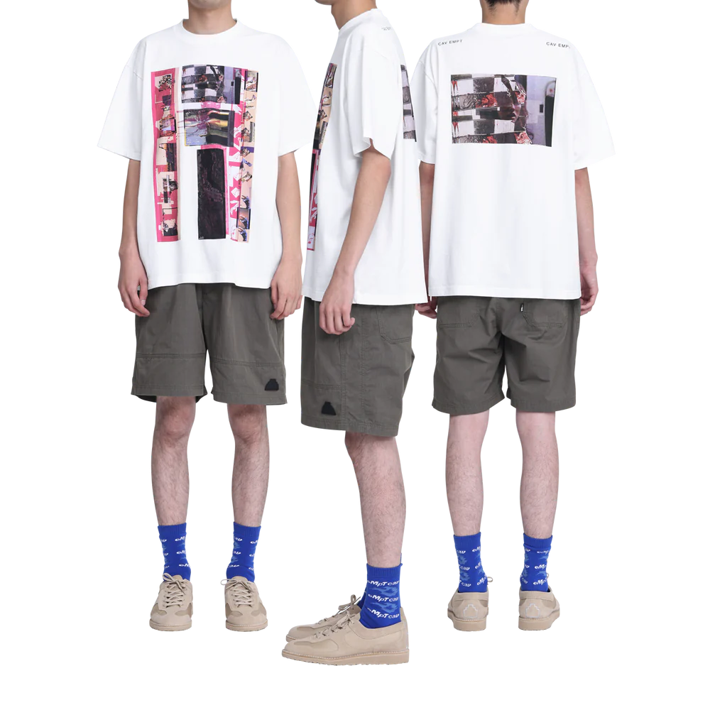 【国内買付】C.E TH Blood tile T シーイー グラフィックTシャツ C.E(シーイー) 