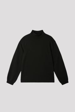 High Gauge Mockneck Long Sleeve Top