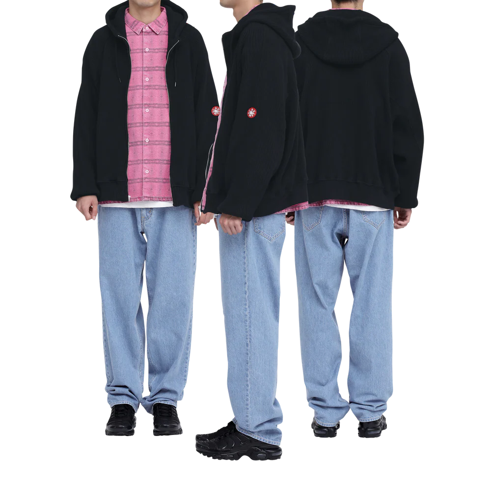 Wide Rib Big Heavy Zip Hoody