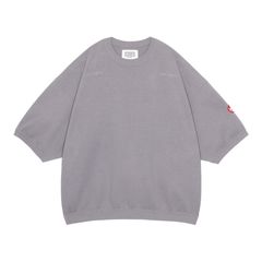 DBL Knit Short Sleeve Crew Neck Khaki