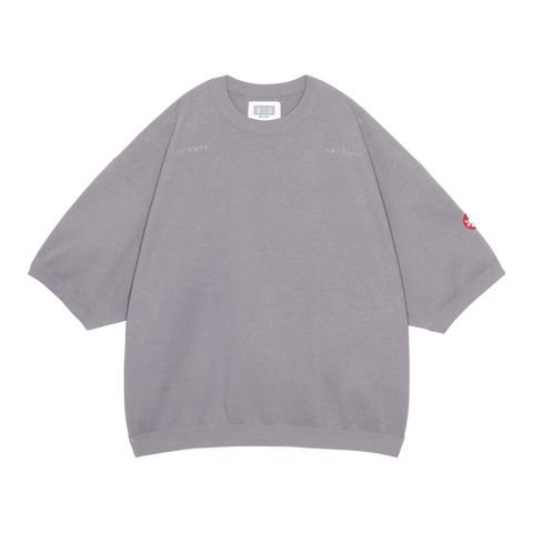 DBL Knit Short Sleeve Crew Neck Khaki