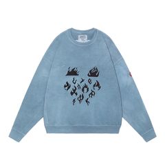 Overdye Flare Crew Neck