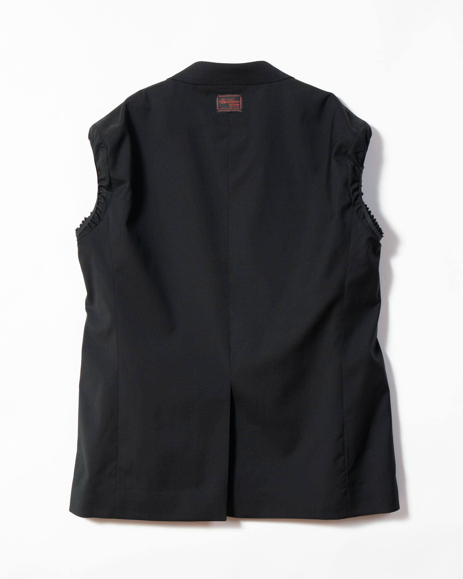 Blazer with elastic in sleeves