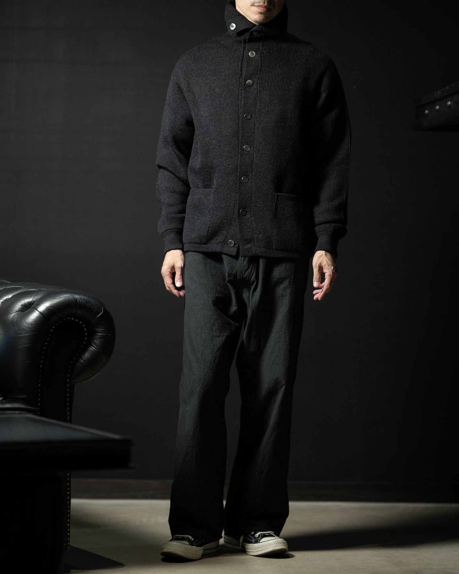 Lot.521 Turtleneck Cardigan - TAIGA TAKAHASHI