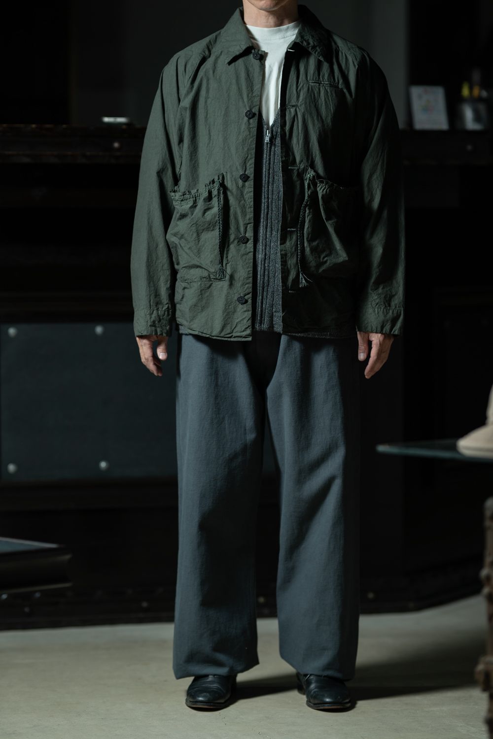 Fabric Forming Field Jacket × Archive Knit Styling