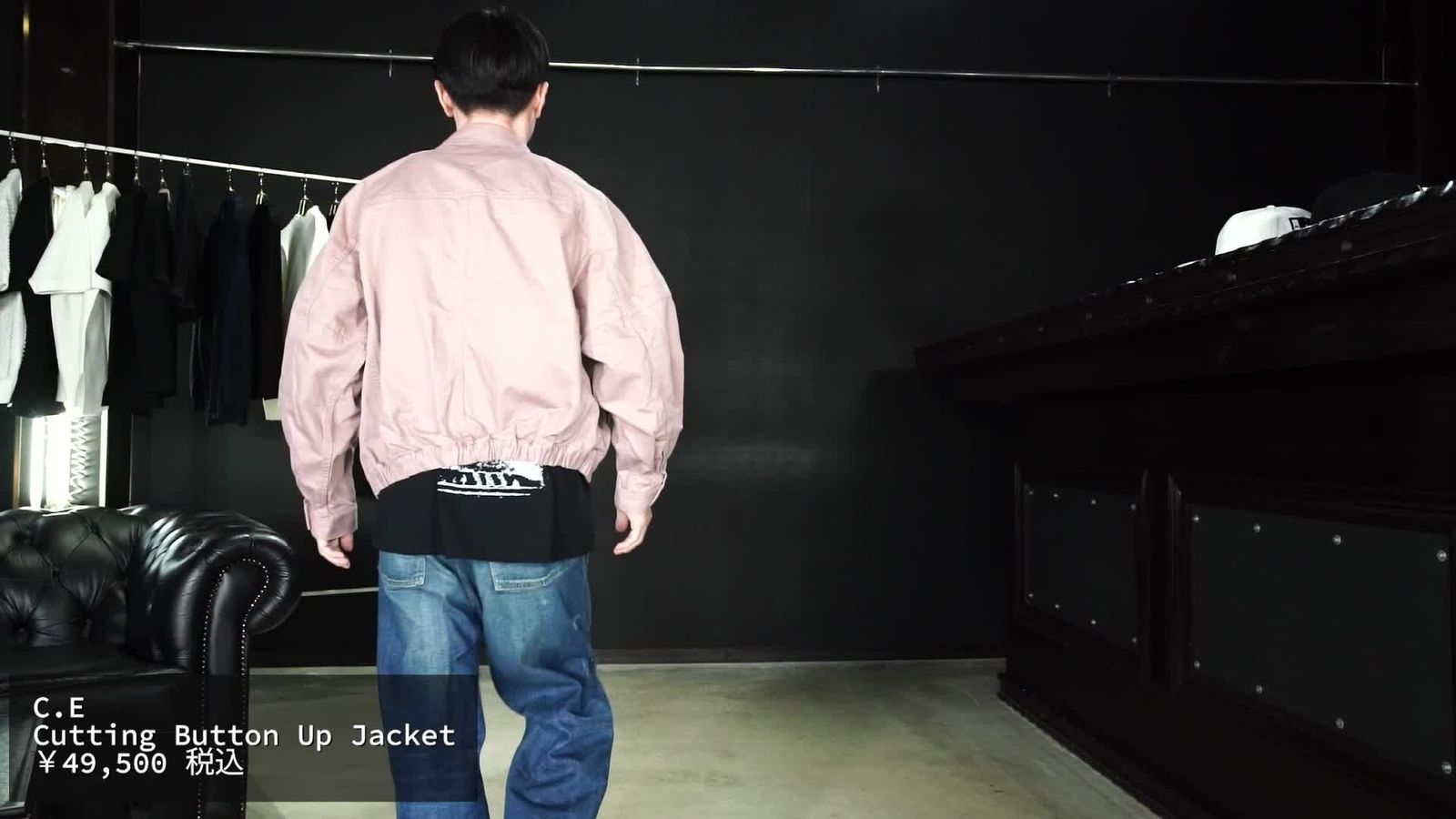 C.E CUTTING BUTTON UP JACKET シーイー C.E - 【ラスト1点（L）】Cutting Button Up Jacket | ALTERFATE
