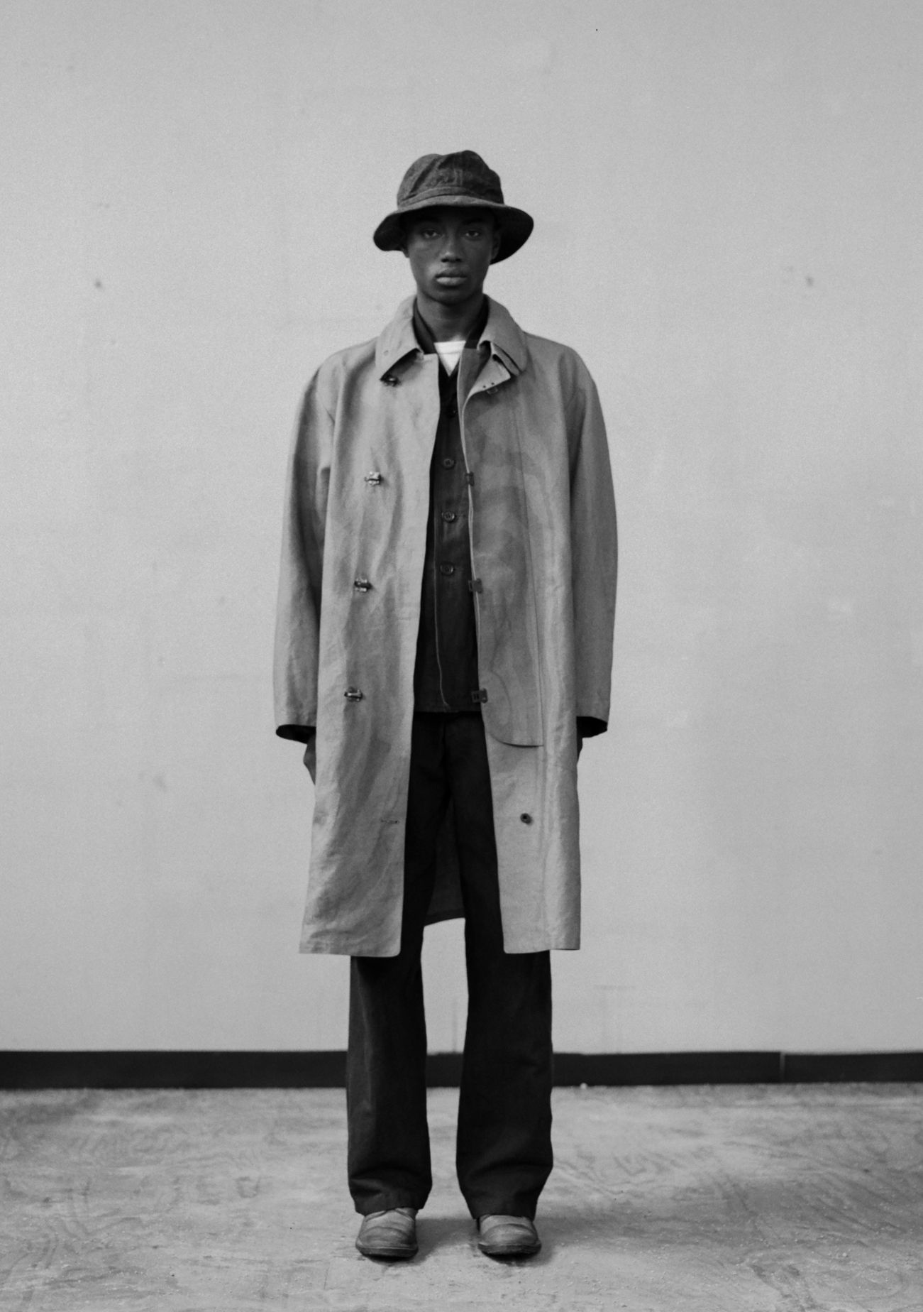 LOT.010 US Military Hat Indigo - TAIGA TAKAHASHI