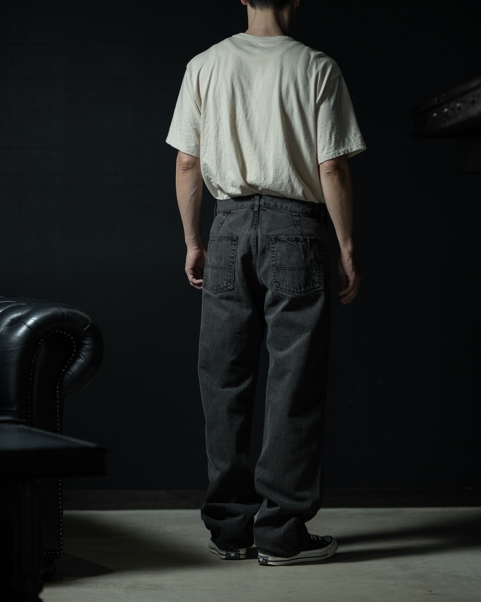 261-03006 Denim Pants Charcoal