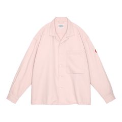 【ラスト1点（XL）】Cotton Lpoc Open Shirt Pink