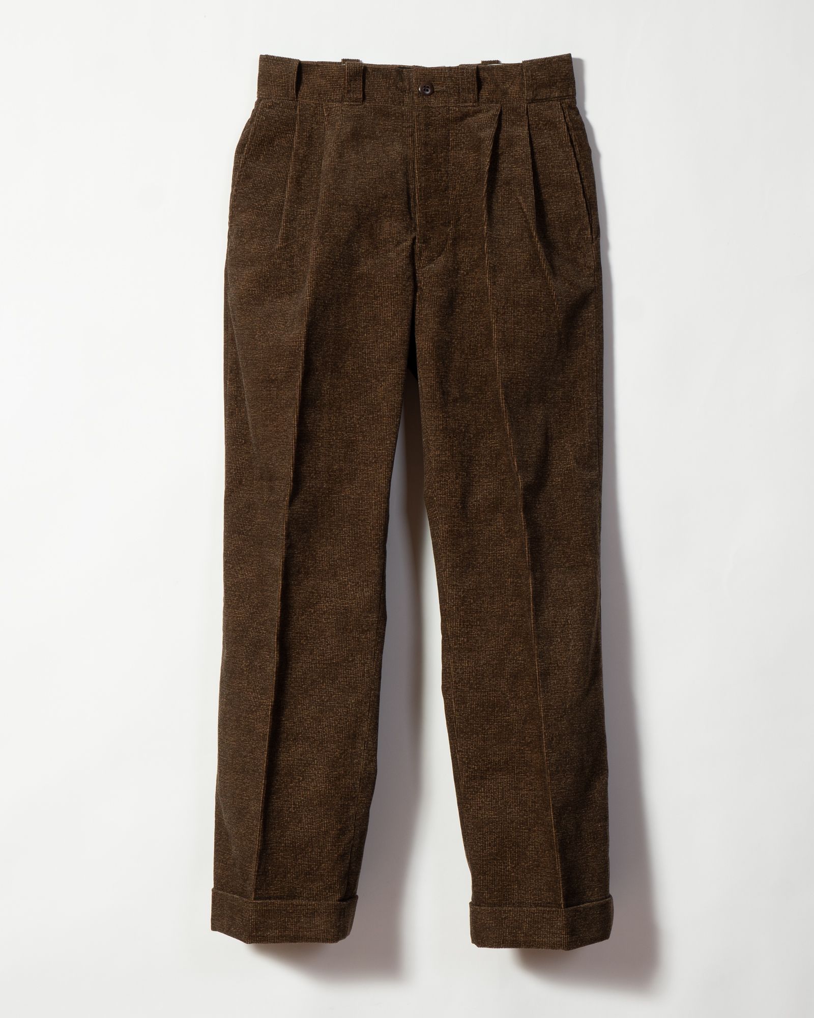 T.T タイガタカハシ グレー BUCKLE-BACKED TROUSERS T.T タイガタカハシ グレー BUCKLE-BACKED TROUSERS