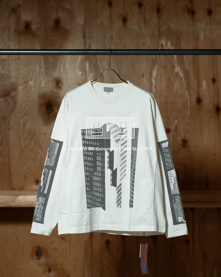 C.E（シーイー）WASHED MD CoincidEnt LONG SLEEVE T｜ビルグラフィックのロンT