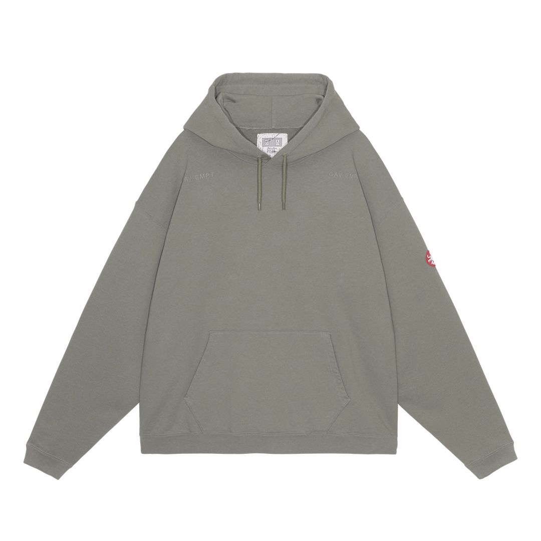【ラスト1点（L）】Solid Loose Hoody Green
