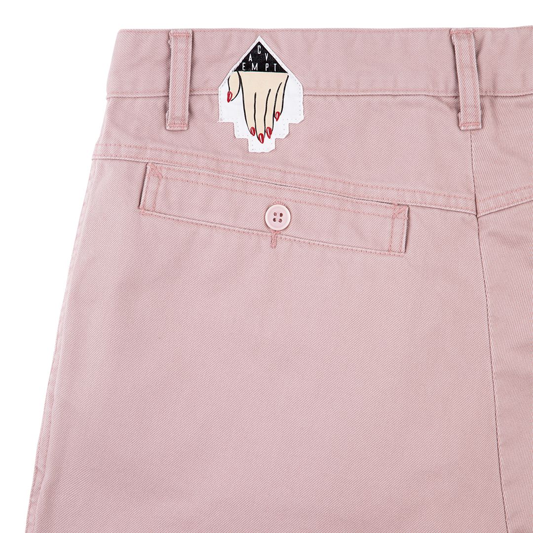 Casual Two Tuck Pants Pink