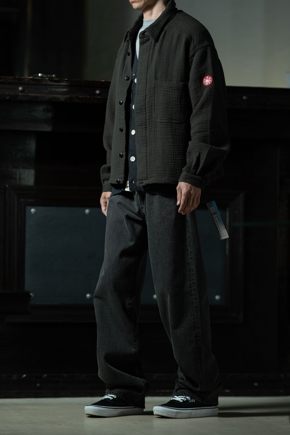 C.E Cotton Gauze Short Shirt Jacket × YOUTH OF THE WATER — Organic Drape