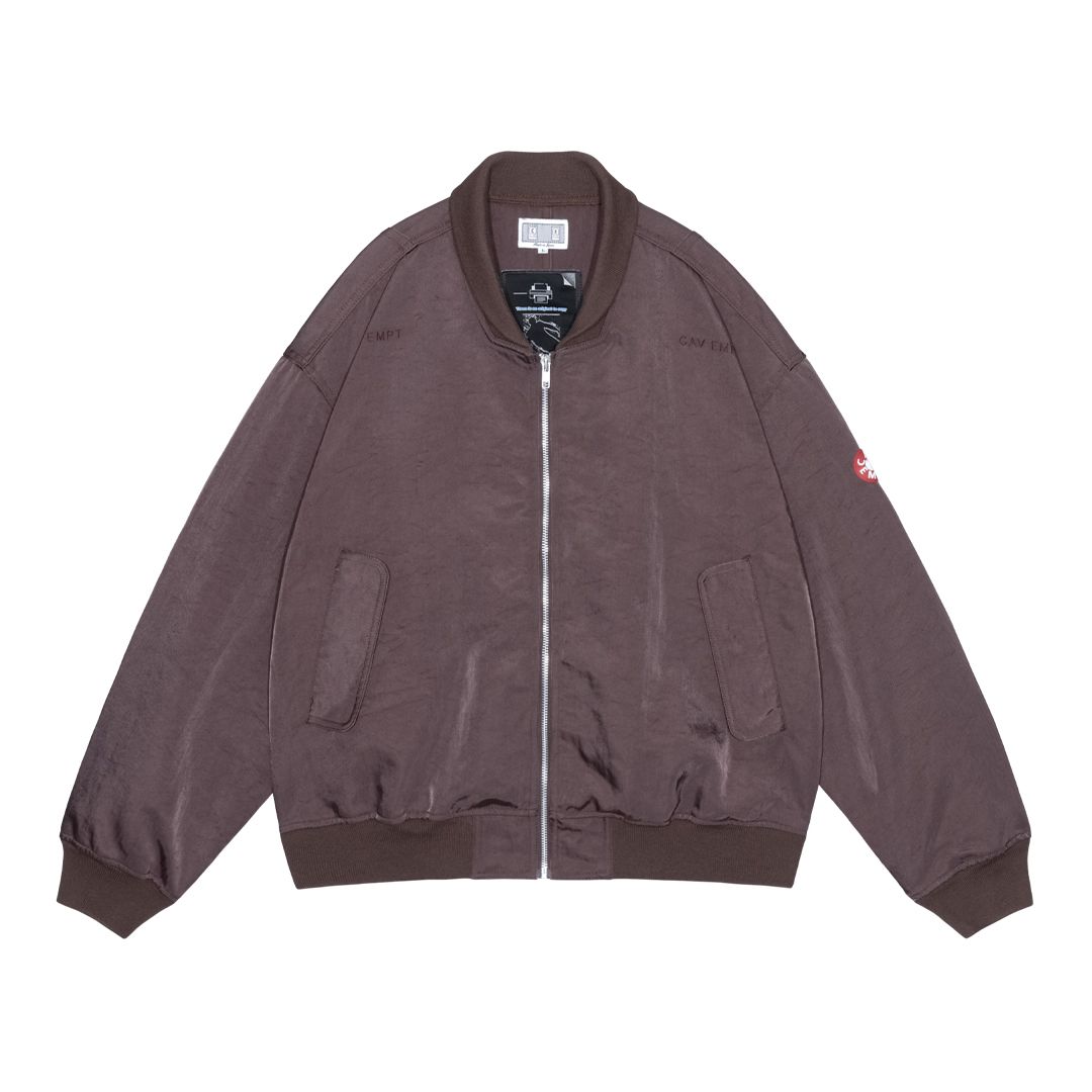 Nylon Twill Zip Jacket