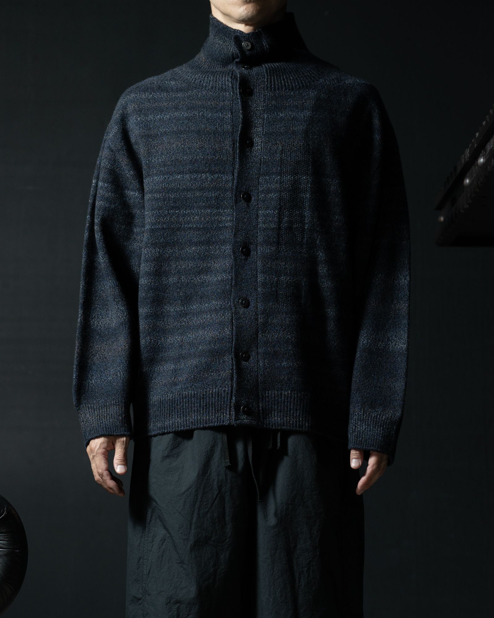 Gradation TOR High Neck Cardigan