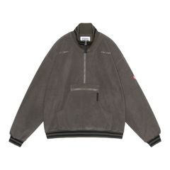 【ラスト1点（L）】Fleece Half Zip Up Khaki