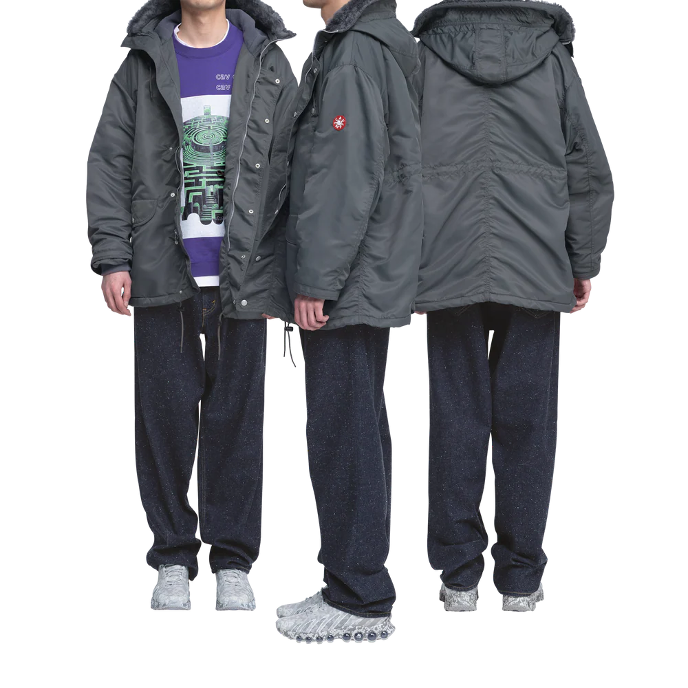 【ラスト1点（XL）】Synth Fur Hood Zip Coat