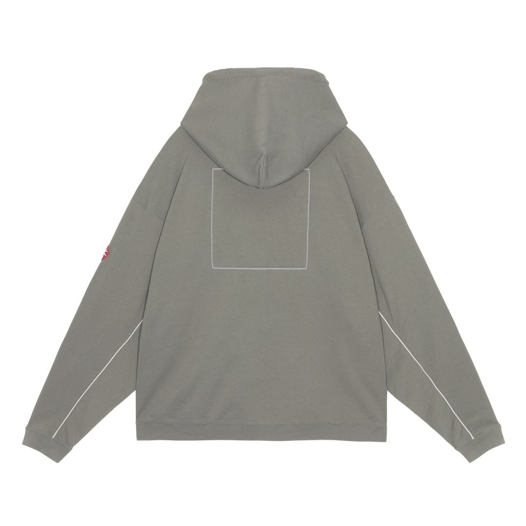 【ラスト1点（L）】Solid Loose Hoody Green