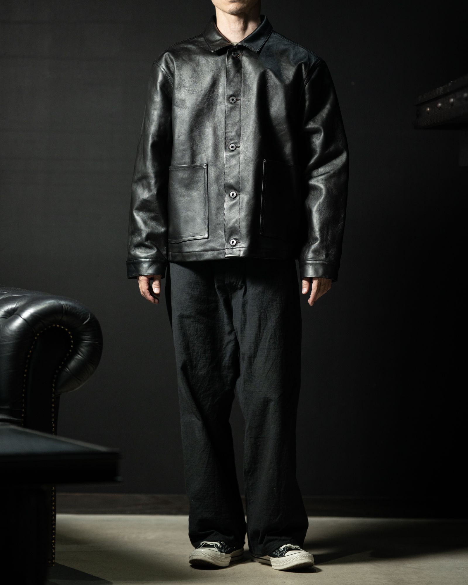 Lot.804 Leather Jacket C.1930’s - TAIGA TAKAHASHI