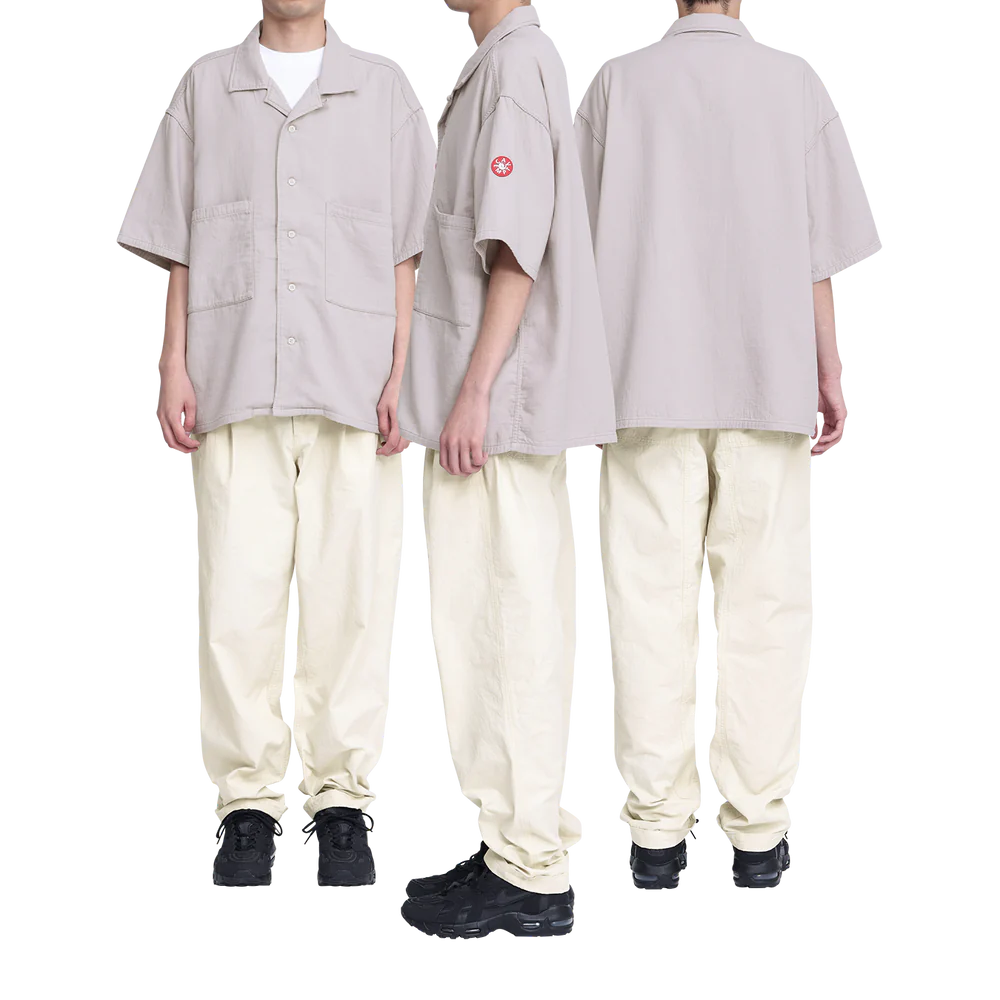 C.E - Soft CW Short Sleeve Open Shirt Grey | ALTERFATE
