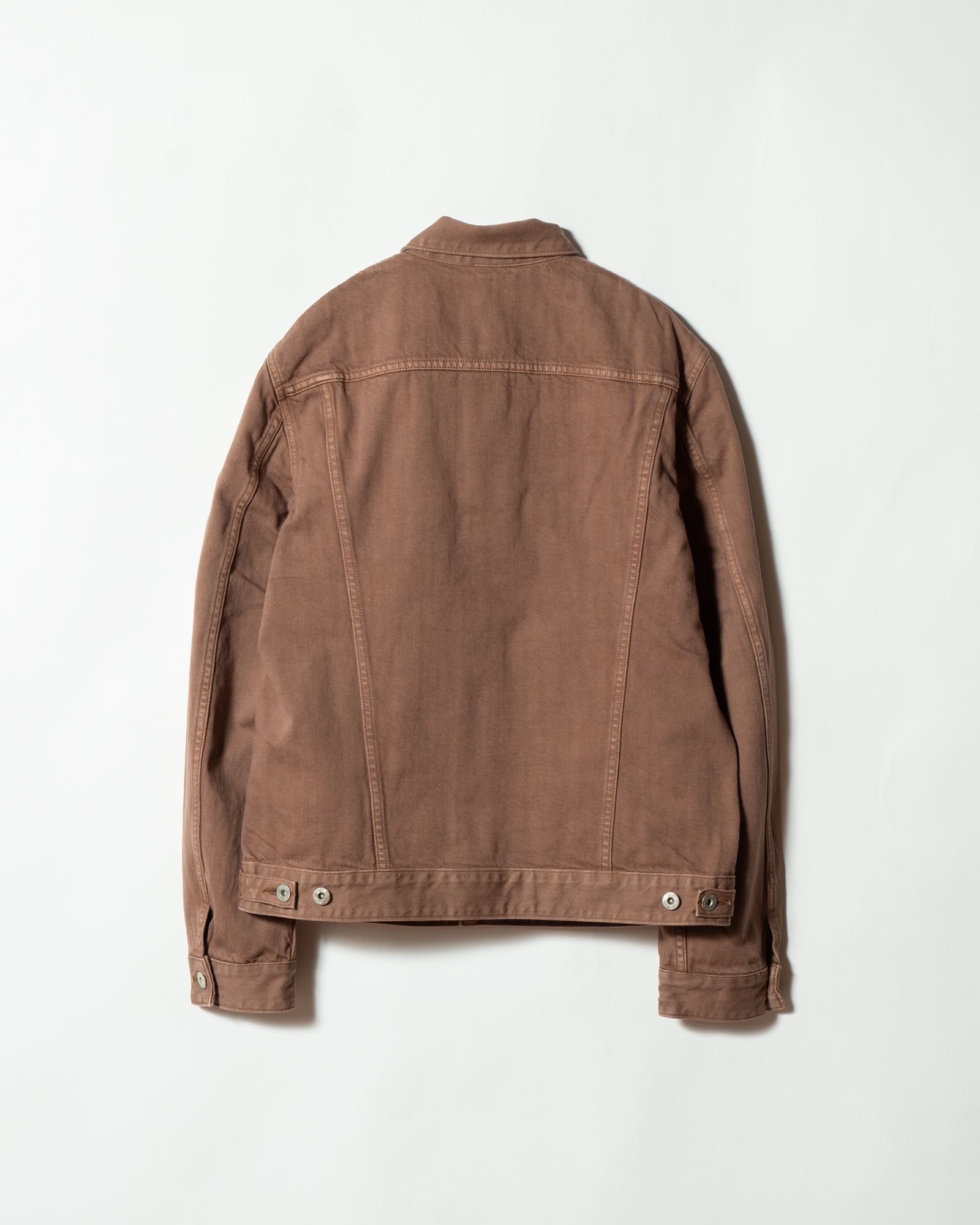 261-02007 Denim Jacket Persimmon Brown