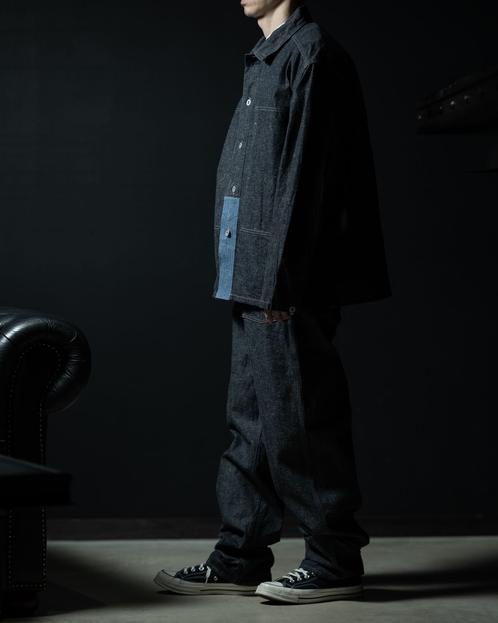 【ラスト1点 40（L）】Lot.718 Modified U.S.Army M-35 Denim Pullover - TAIGA TAKAHASHI