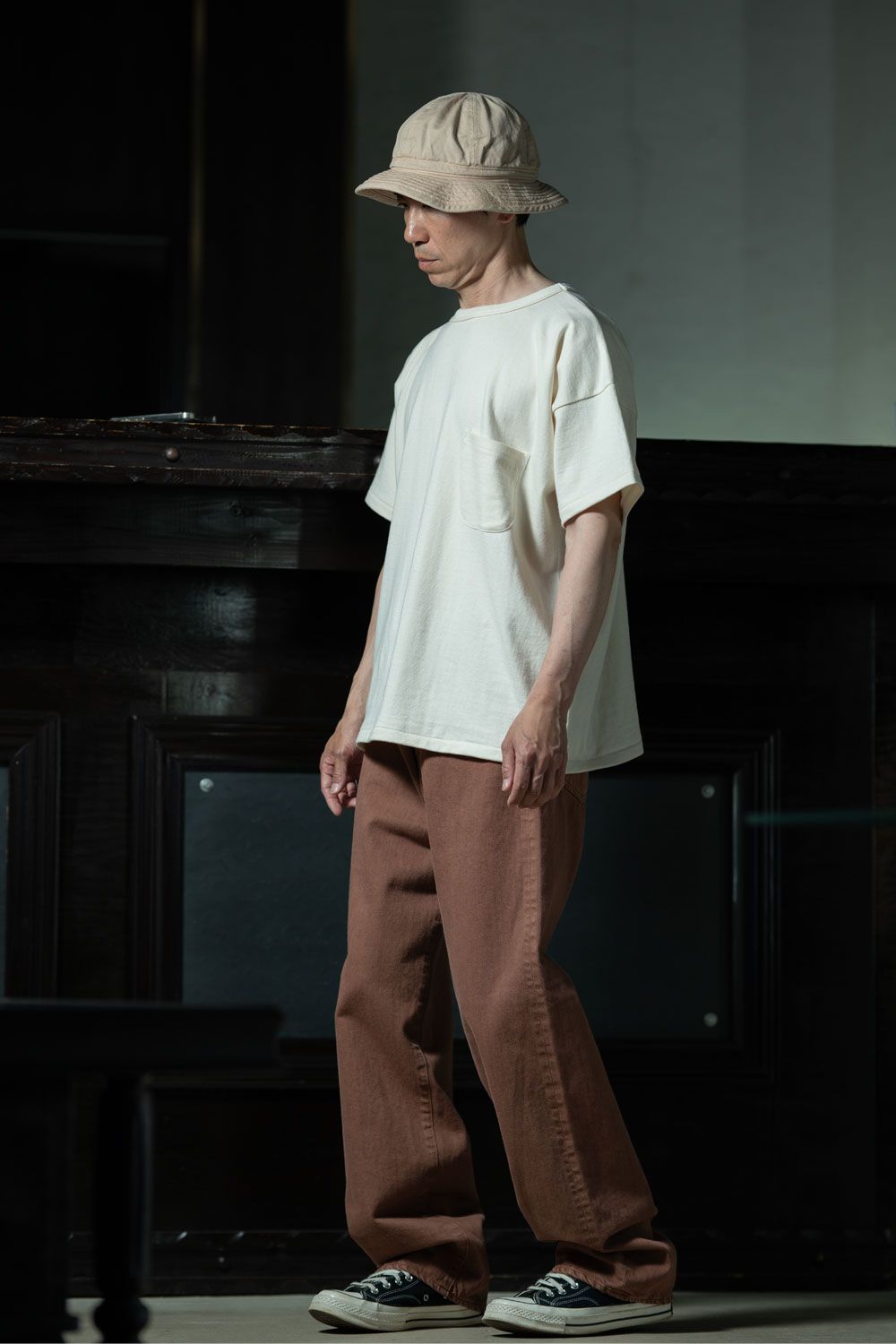 T.T Lot.601 Tee × 柿渋染めデニム、夏を涼しく語るアースカラー