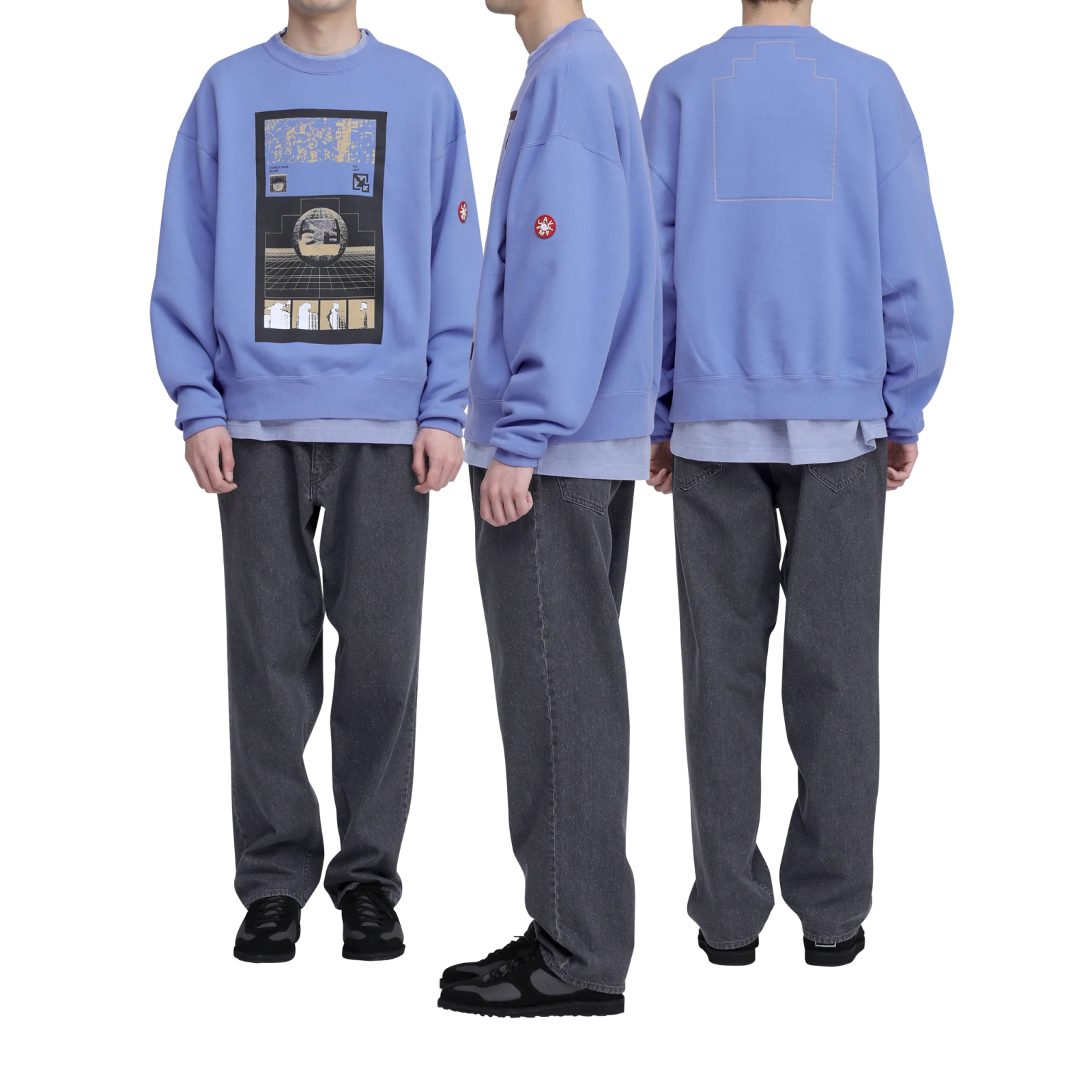 AS SIGgrid CREW NECK