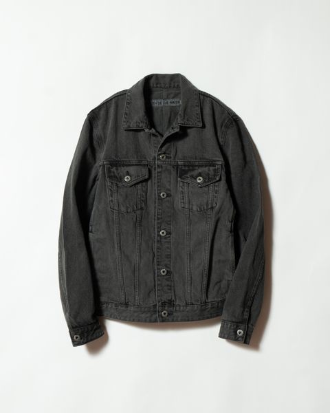 261-02007 Denim Jacket Chacoal
