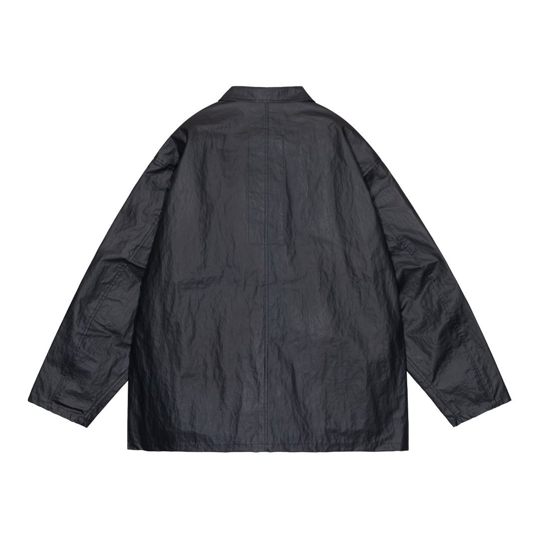 PU Layer Nylon Zip Jacket