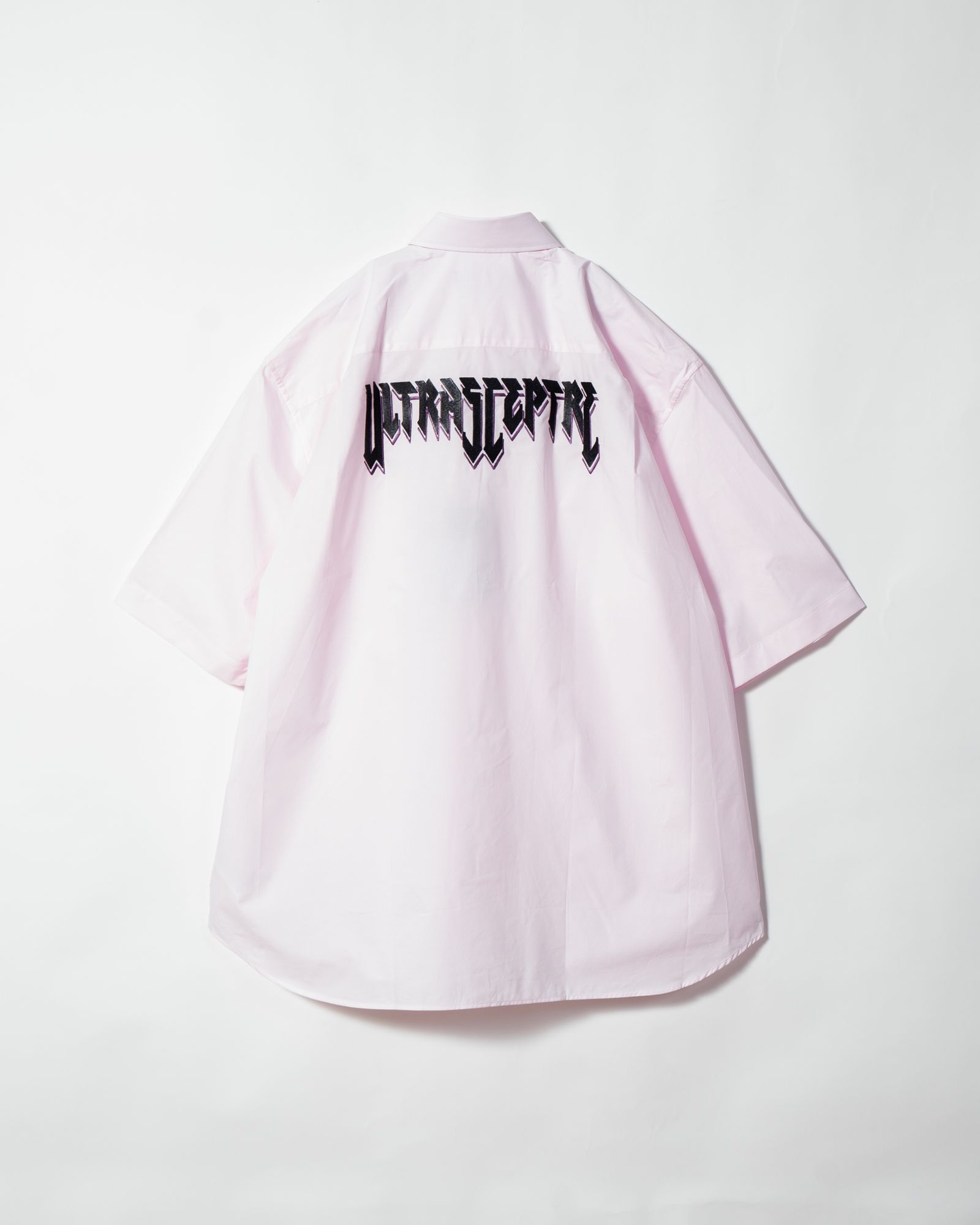 RAF SIMONS - Short sleeve shirt with Ultraceptre embroidery 
