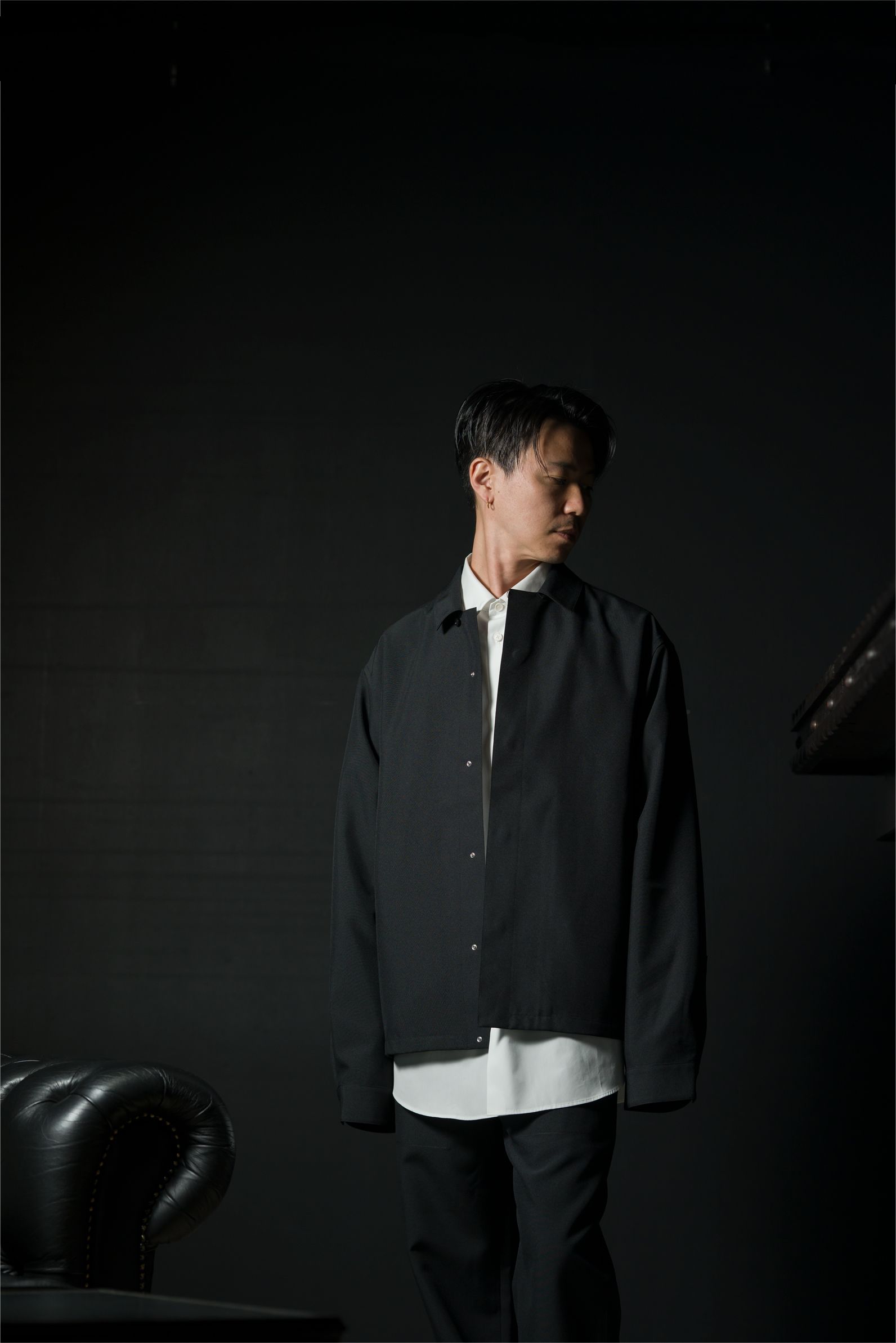 20SS OAMC SYSTEM SHIRT シャツジャケットブルゾン ネイビー-