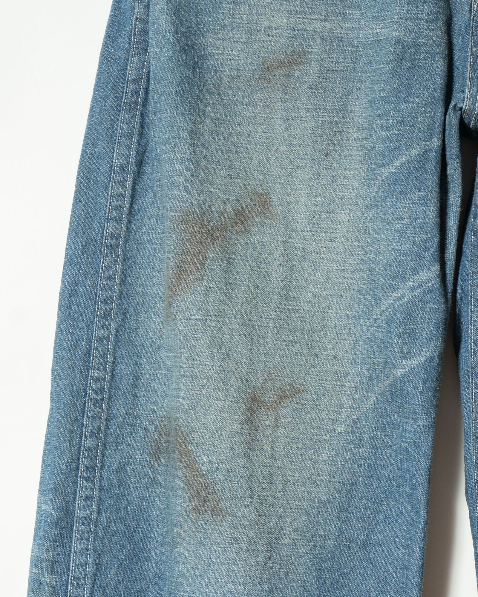 Lot.717 Damaged Painter Pants With Buckle - TAIGA TAKAHASHI