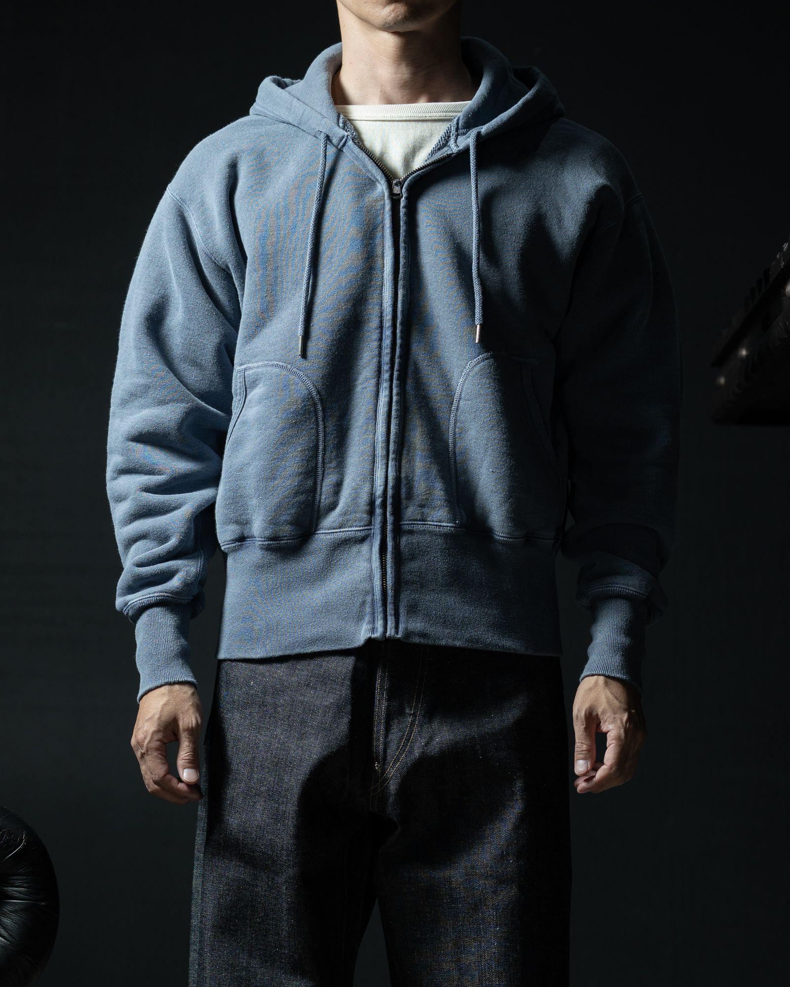 LOT.615 FULL ZIP SWEAT PARKA - TAIGA TAKAHASHI