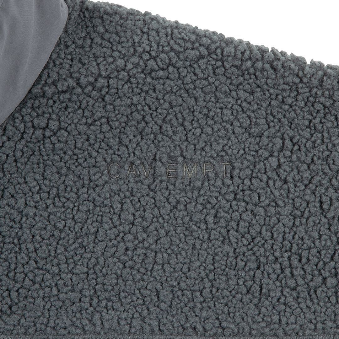 Stand Collar Boa Zip Up