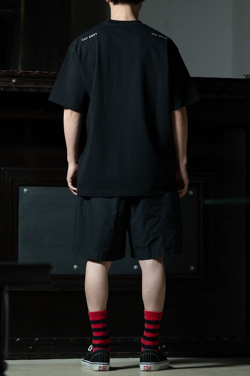 amachi. Field Work Shorts × C.E Hrc T、差し色レッドソックスで遊ぶ夏のショーツスタイル