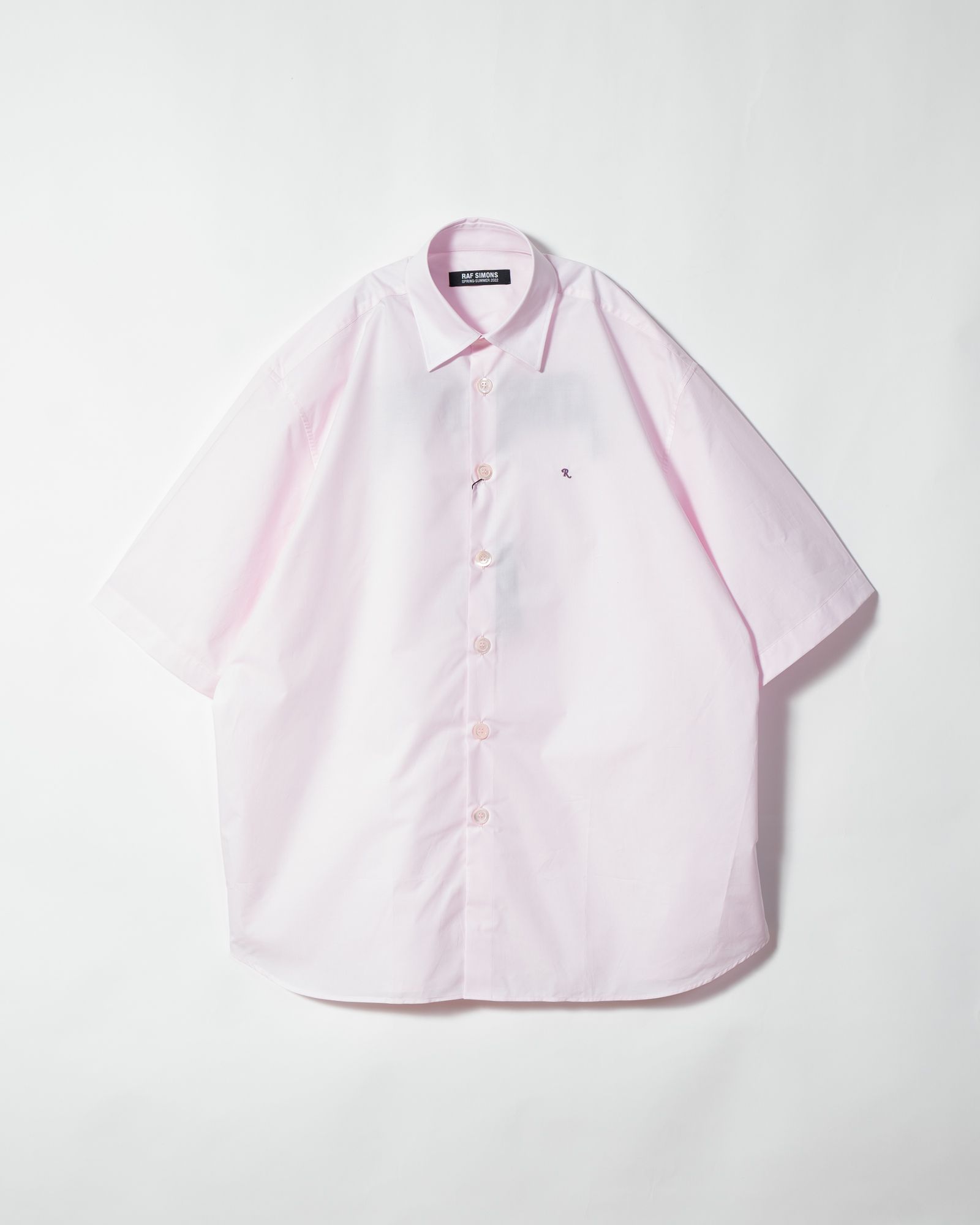 RAF SIMONS - Short sleeve shirt with Ultraceptre embroidery