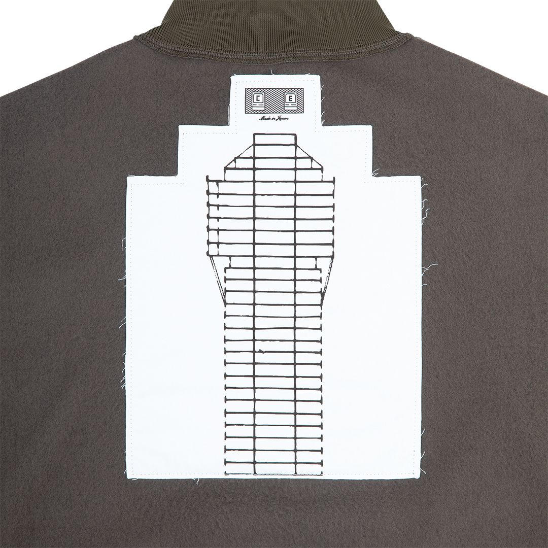 【ラスト1点（L）】Fleece Half Zip Up Khaki