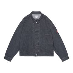 Black NEP Denim Trucker Jacket