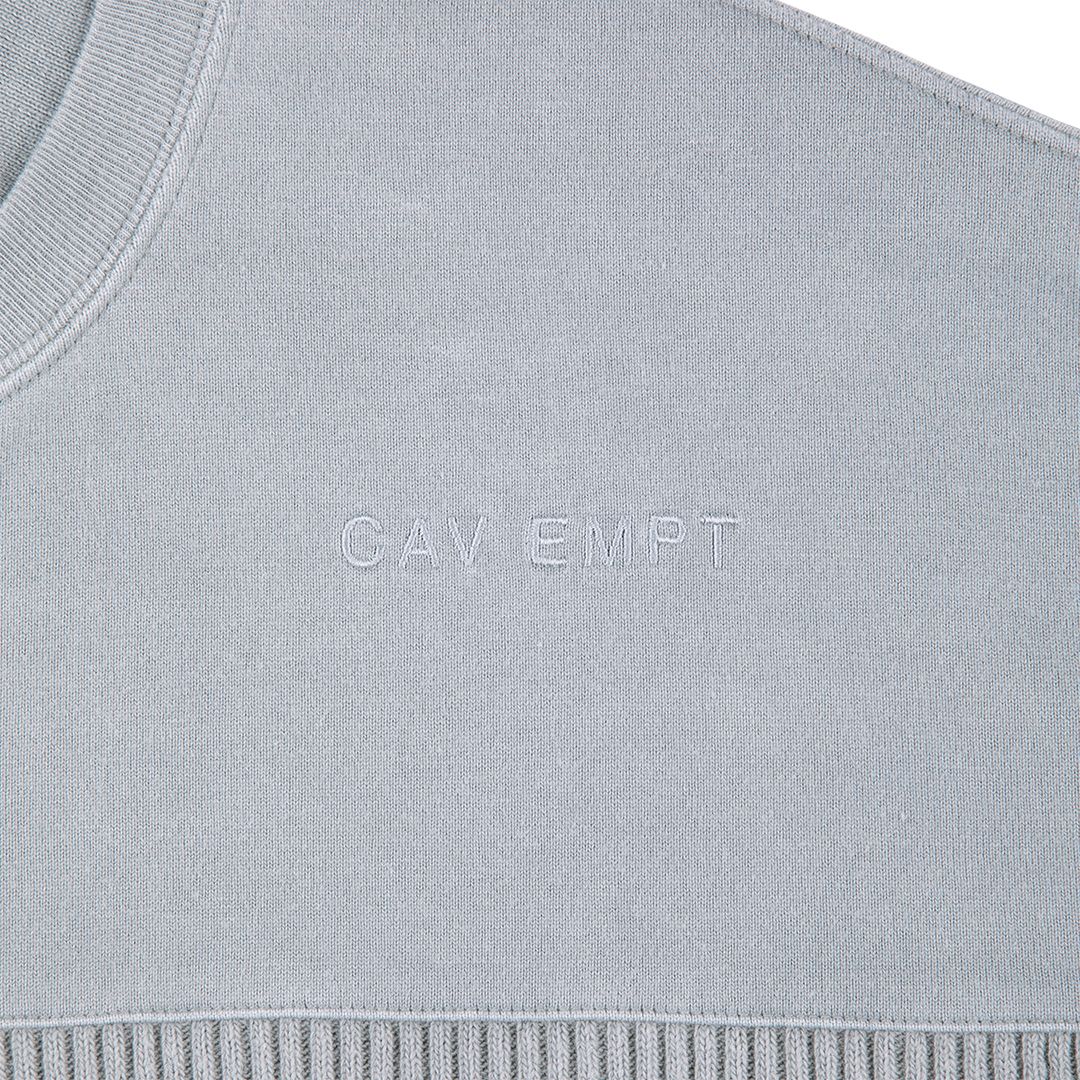 Overdye Collared Light Crew Neck