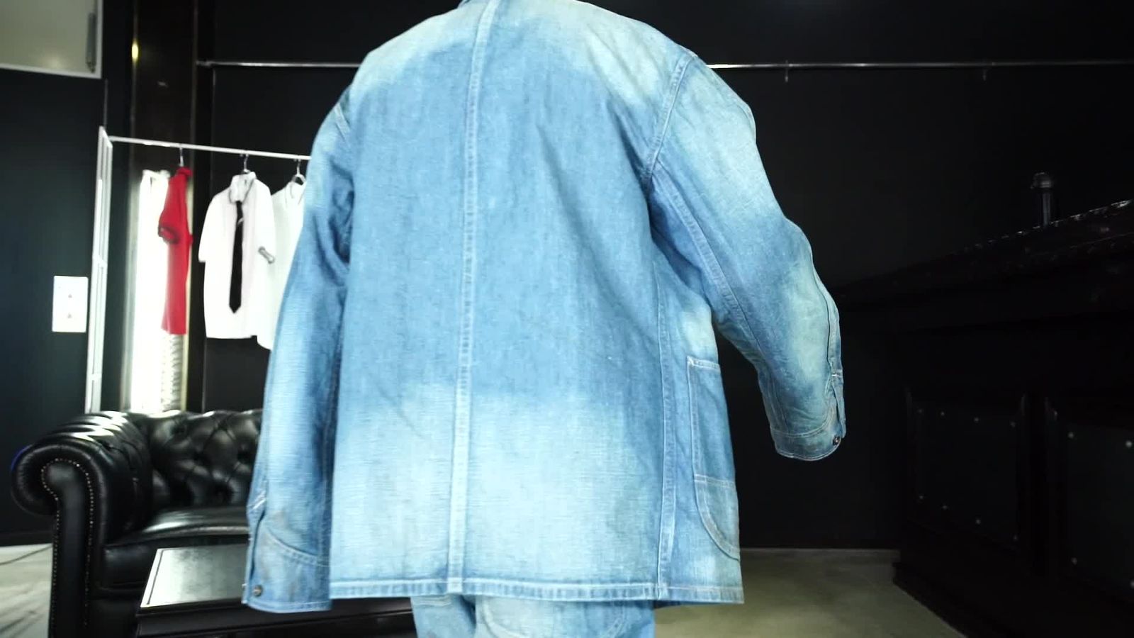 T.T - Lot.716 Damaged Coverall Jacket With Chinstrap - TAIGA