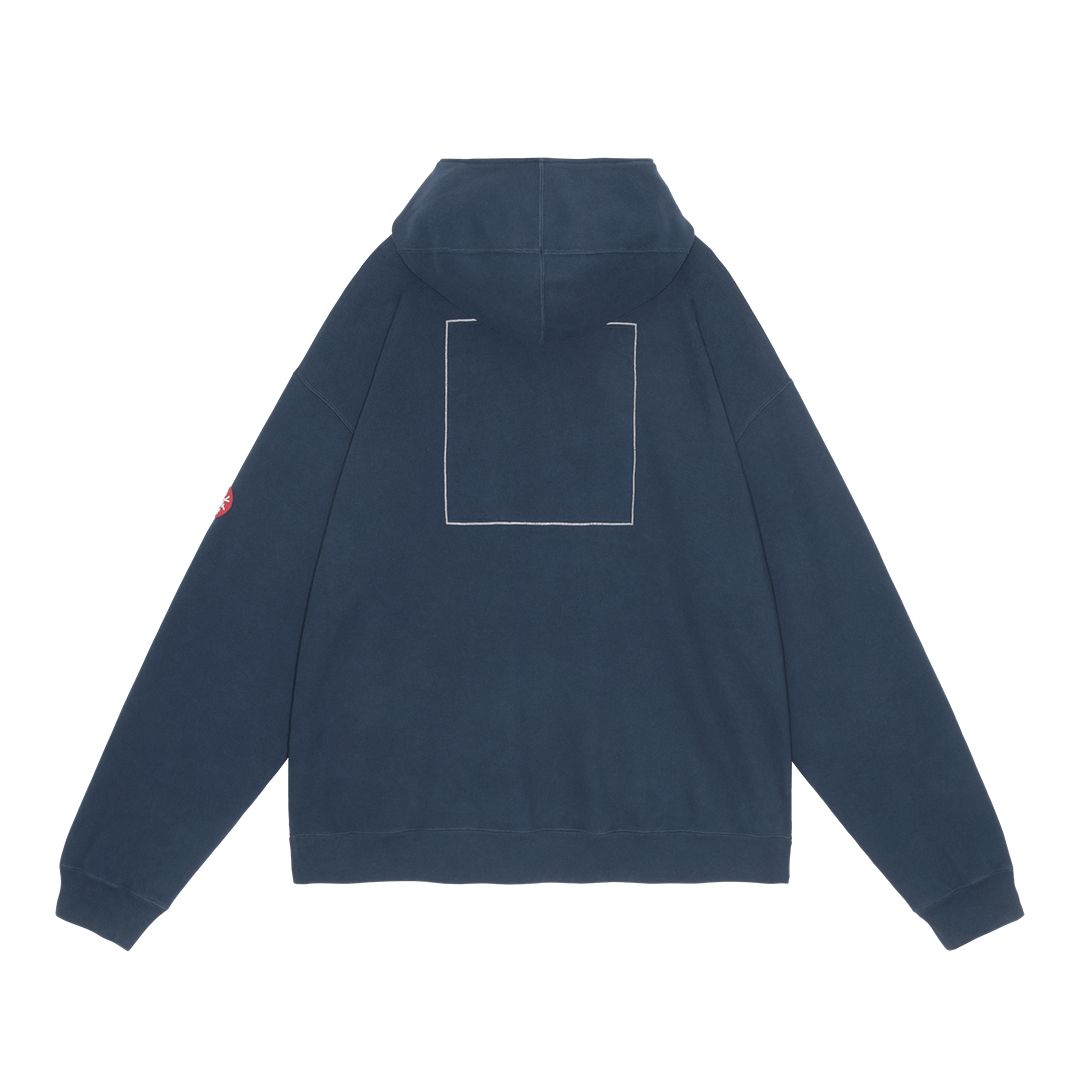 Neck Snap DBL Knit Hoody